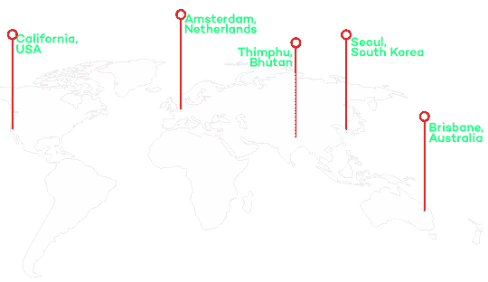 Oddiyana Ventures locations
